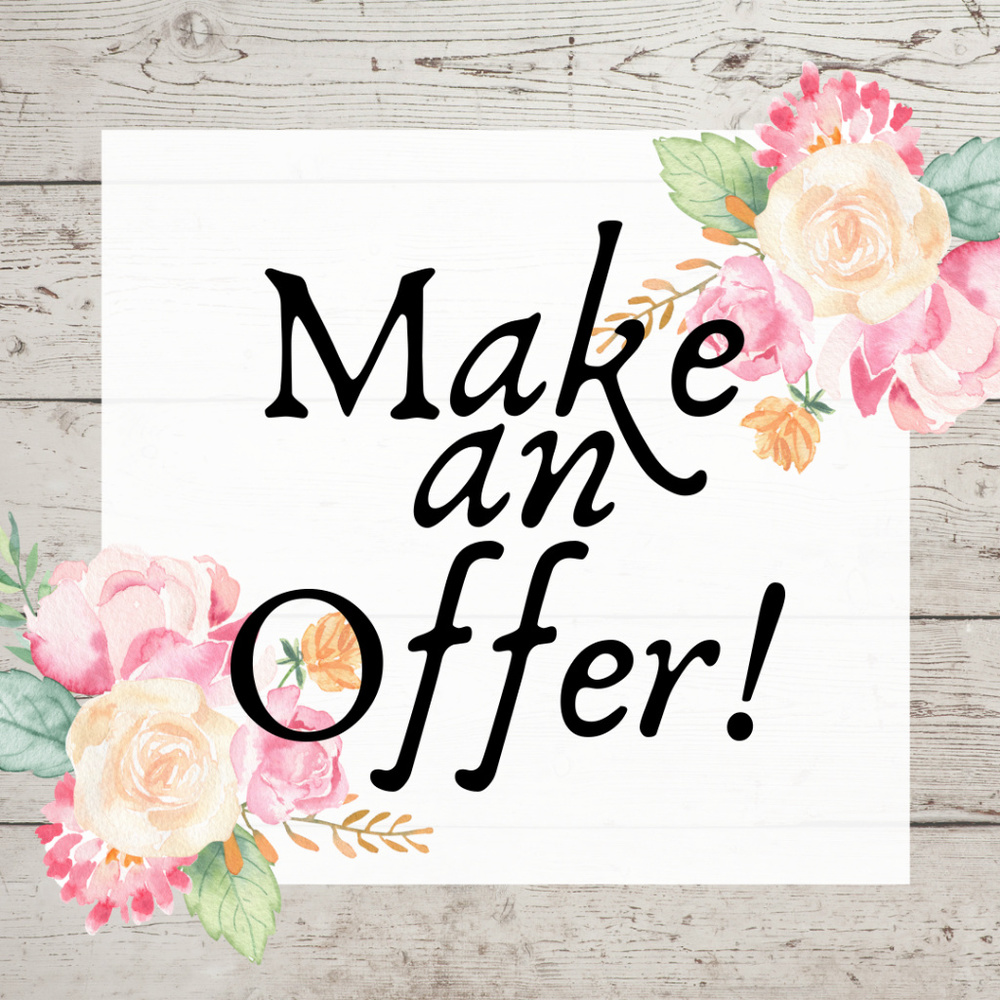 offers always welcome! 💖